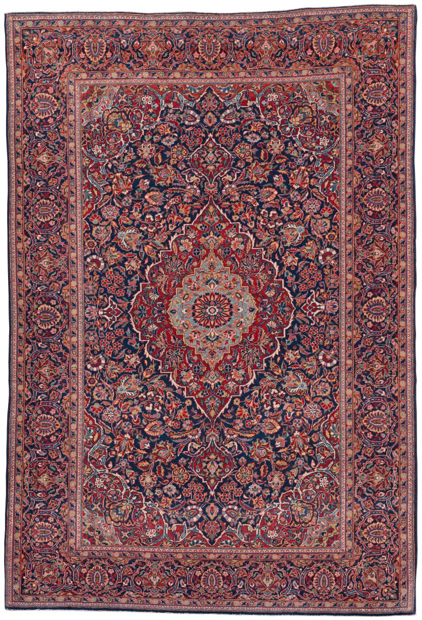 Bild eines Keschan aus Persien in der Göße 200 x 137 cm