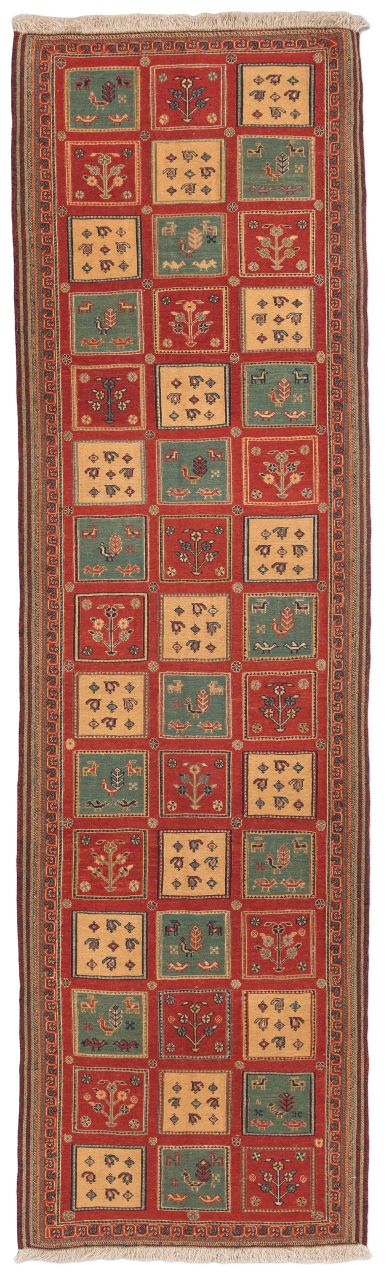 Bild eines Afschar-Tabii aus Persien in der Göße 308 x 88 cm