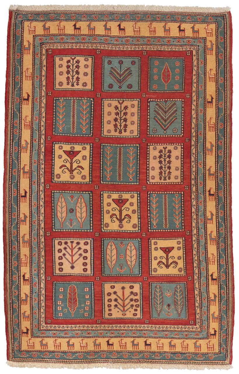 Bild eines Afschar-Tabii aus Persien in der Göße 160 x 104 cm