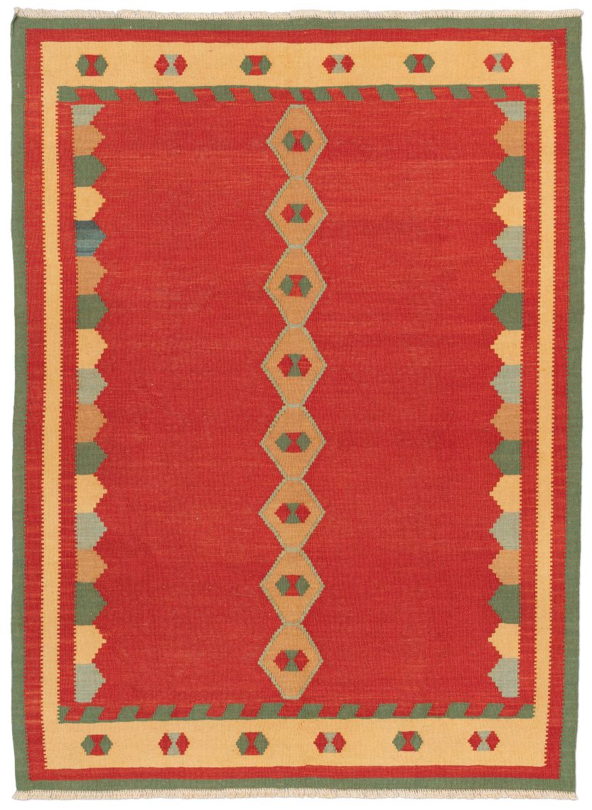 Bild eines Gaschgai-Spirit aus Persien in der Göße 202 x 145 cm