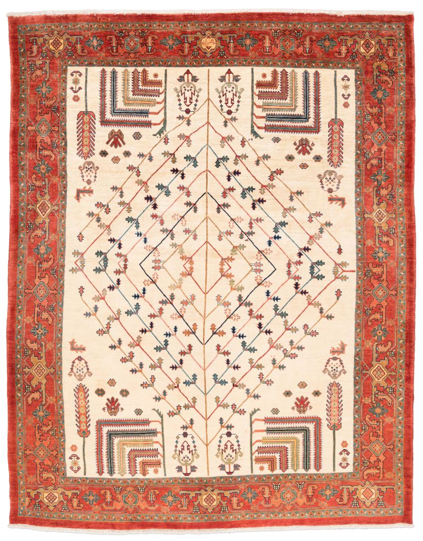 Bild eines Ghadimi aus Persien in der Göße 334 x 262 cm