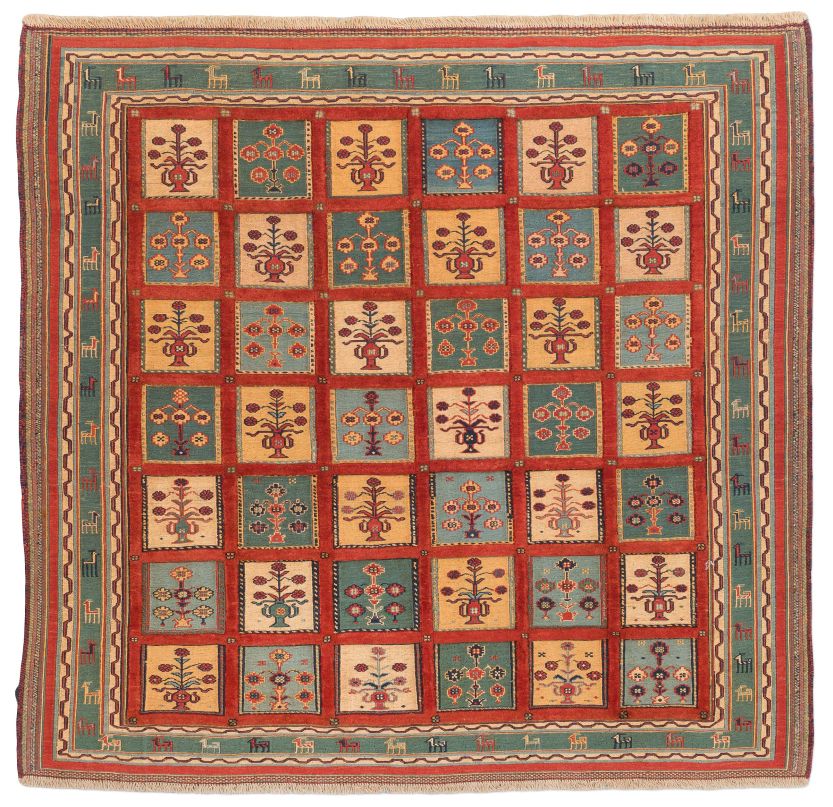 Bild eines Nimbaft aus Persien in der Göße 190 x 200 cm