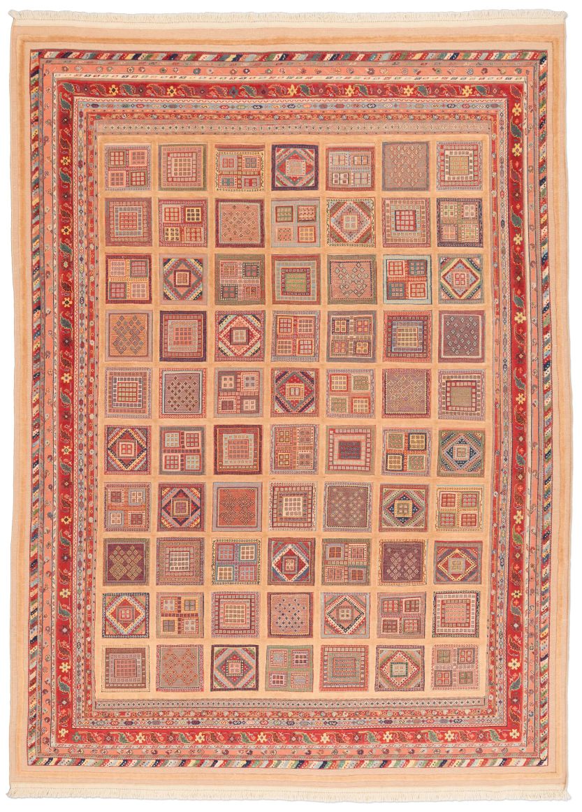 Bild eines Nimbaft aus Persien in der Göße 342 x 249 cm