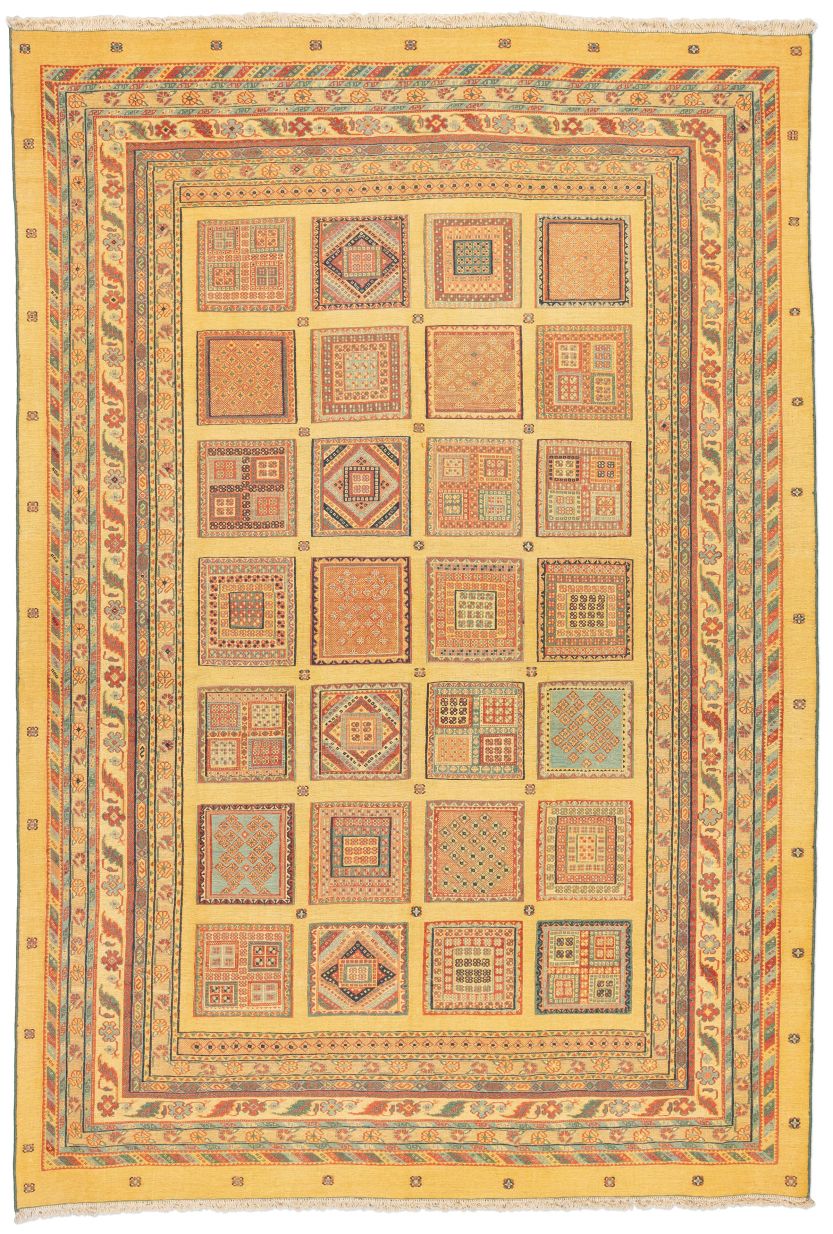 Bild eines Afschar-Tabii aus Persien in der Göße 290 x 200 cm