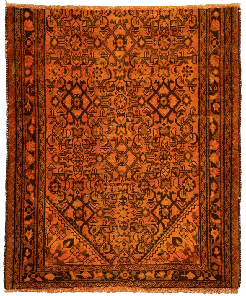 Bild eines Hamedan aus Persien in der Göße 136 x 115 cm
