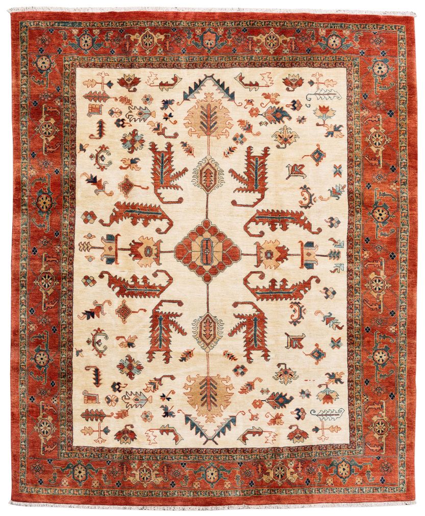 Bild eines Ghadimi aus Persien in der Göße 320 x 264 cm
