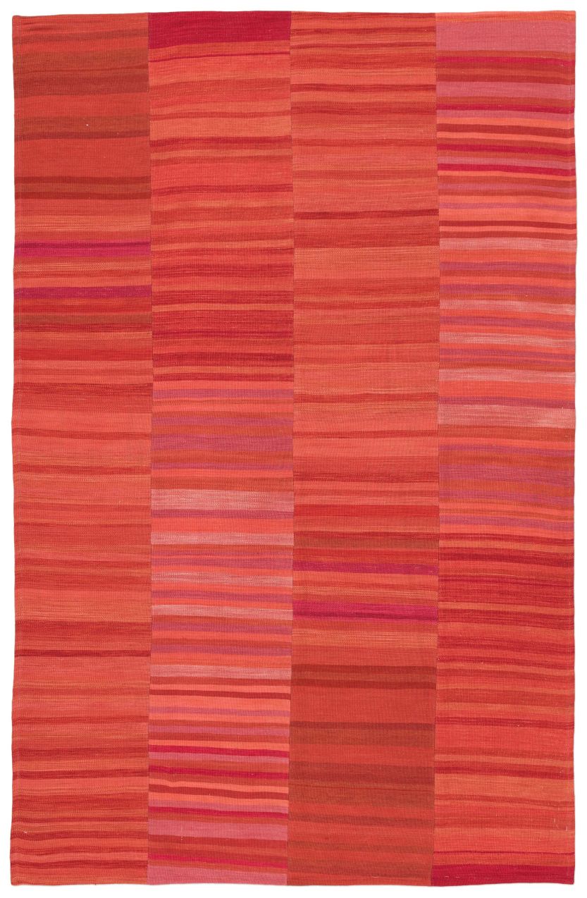 Bild eines Patchwork-Kelim aus Afghanistan in der Göße 285 x 183 cm