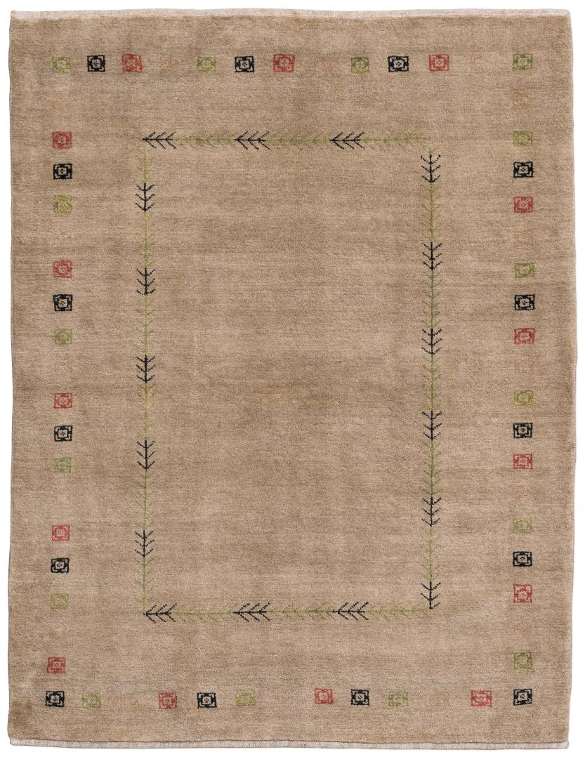 Bild eines Gabbeh-Basic aus Persien in der Göße 200 x 156 cm