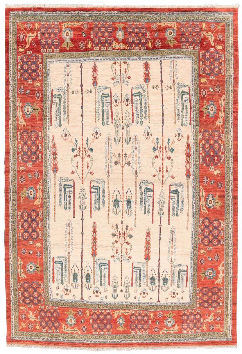 Bild eines Bidjar-Gerus aus Persien in der Göße 343 x 236 cm