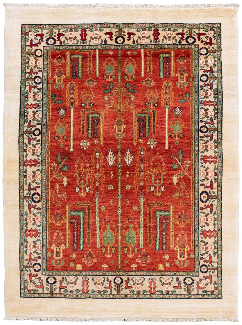Bild eines Bidjar-Gerus aus Persien in der Göße 185 x 140 cm