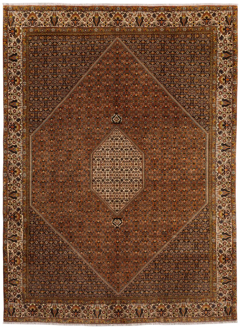 Bild eines Bidjar aus Persien in der Göße 341 x 248 cm