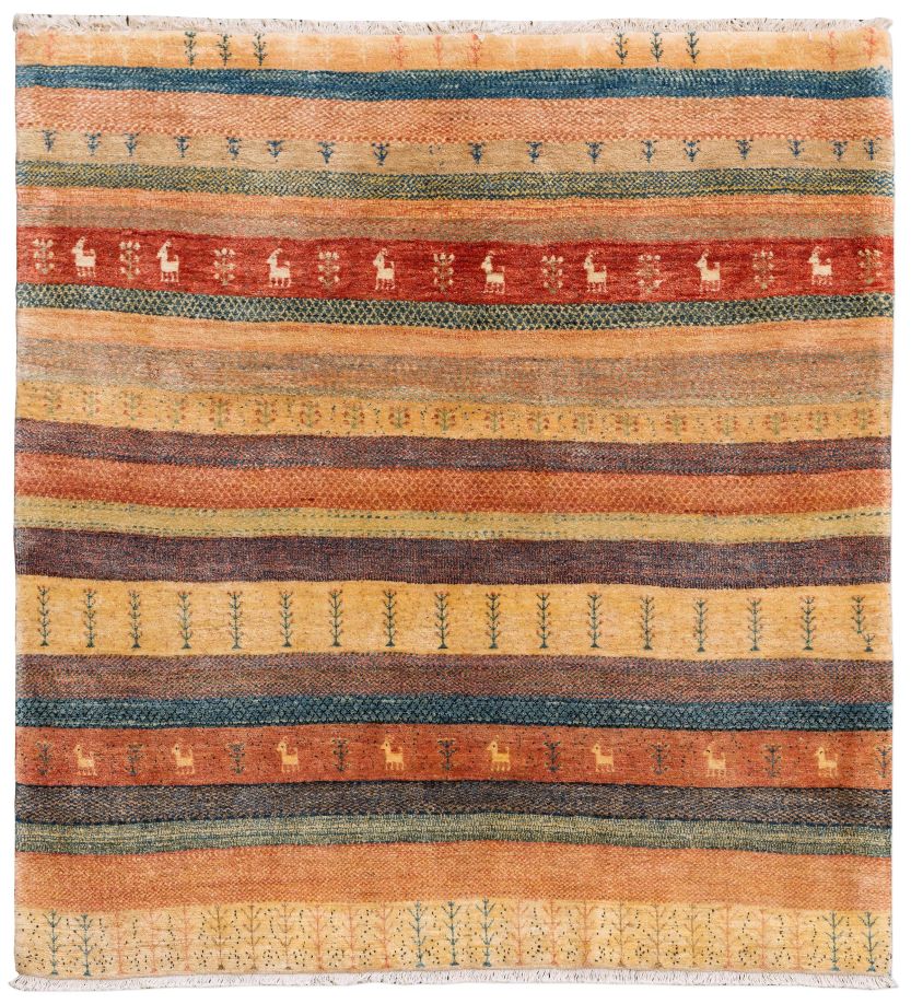 Bild eines Bidjar-Novum aus Persien in der Göße 136 x 126 cm