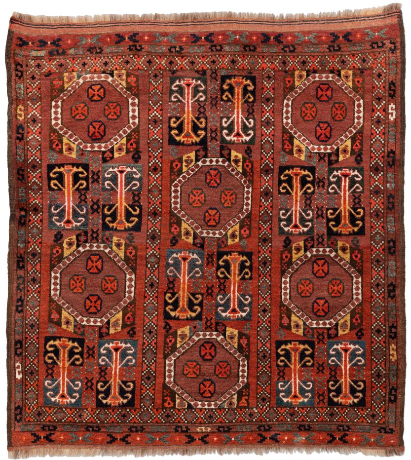 Bild eines Ersari aus Afghanistan in der Göße 156 x 145 cm