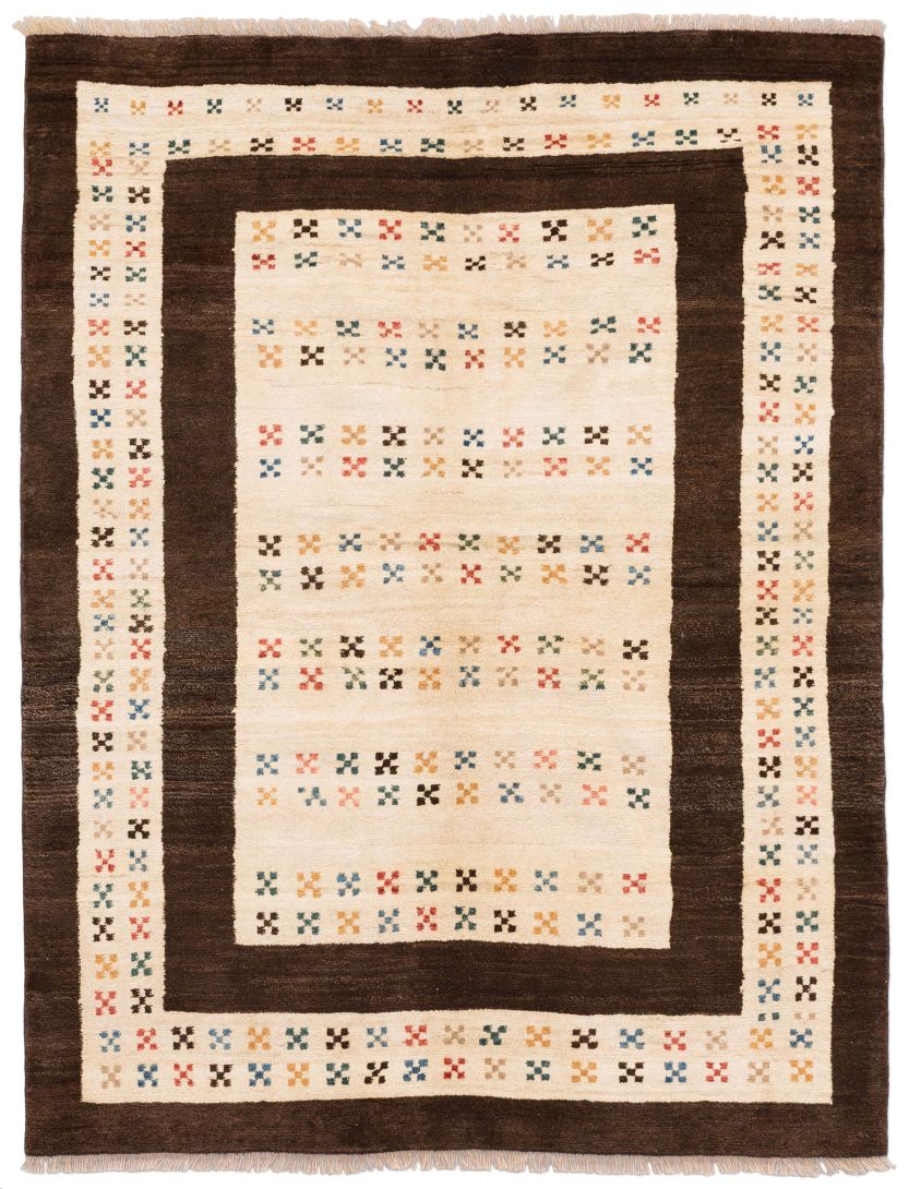 Bild eines Gabbeh-Basic aus Persien in der Göße 190 x 148 cm