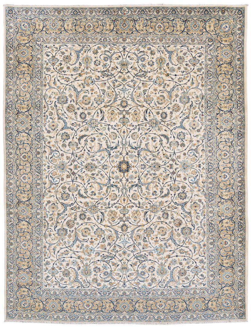Bild eines Keschan aus Persien in der Göße 400 x 308 cm