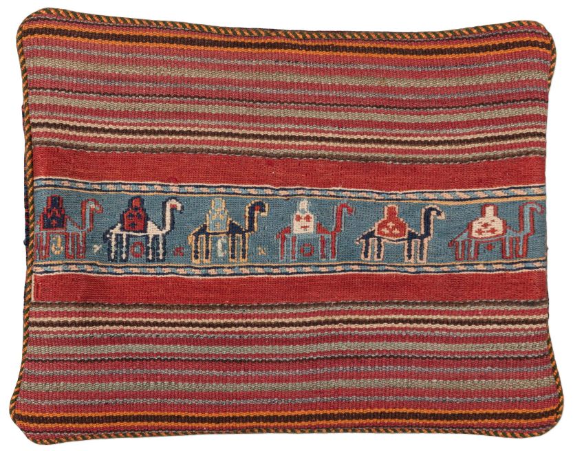 Bild eines Afschar-Tabii-Kissen aus Persien in der Göße 45 x 35 cm