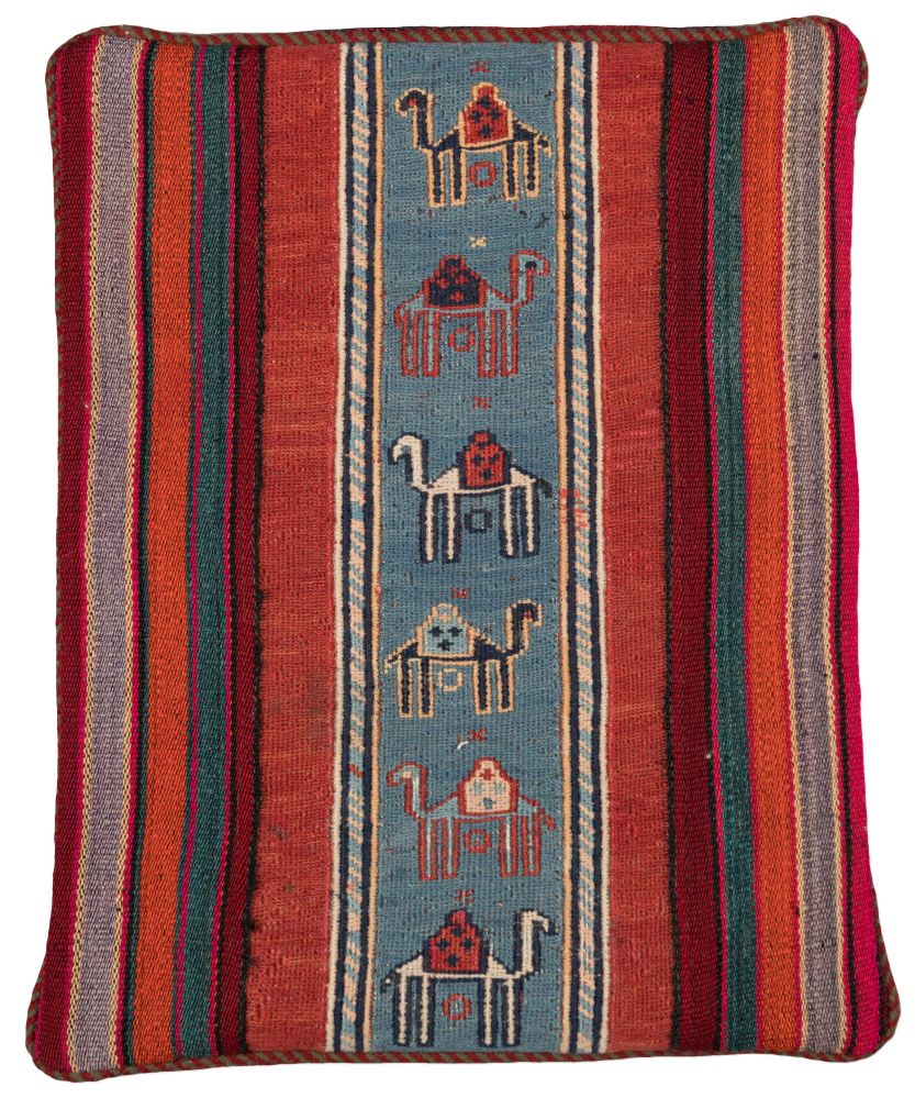 Bild eines Afschar-Tabii-Kissen aus Persien in der Göße 50 x 35 cm