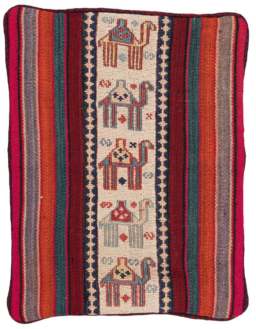 Bild eines Afschar-Tabii-Kissen aus Persien in der Göße 45 x 33 cm