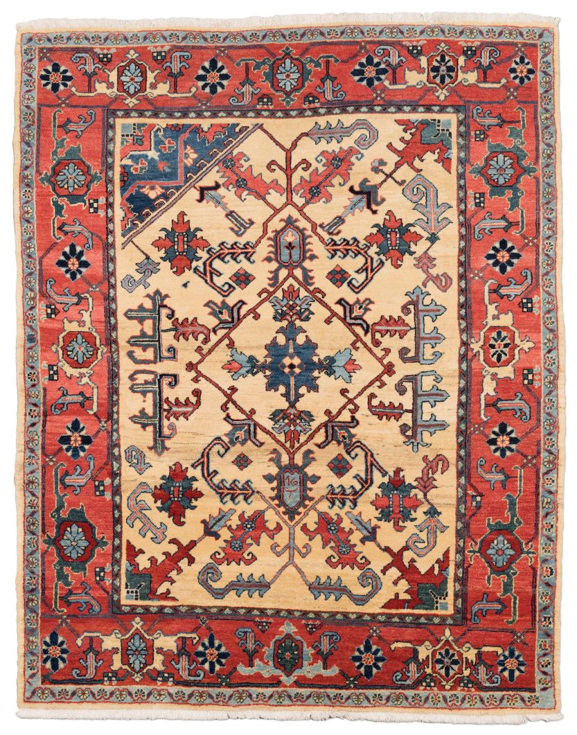 Bild eines Ghadimi aus Persien in der Göße 201 x 162 cm