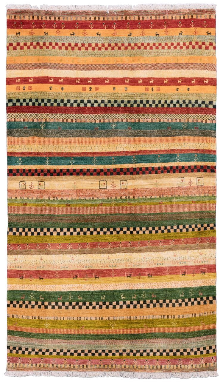 Bild eines Bidjar-Novum aus Persien in der Göße 200 x 117 cm