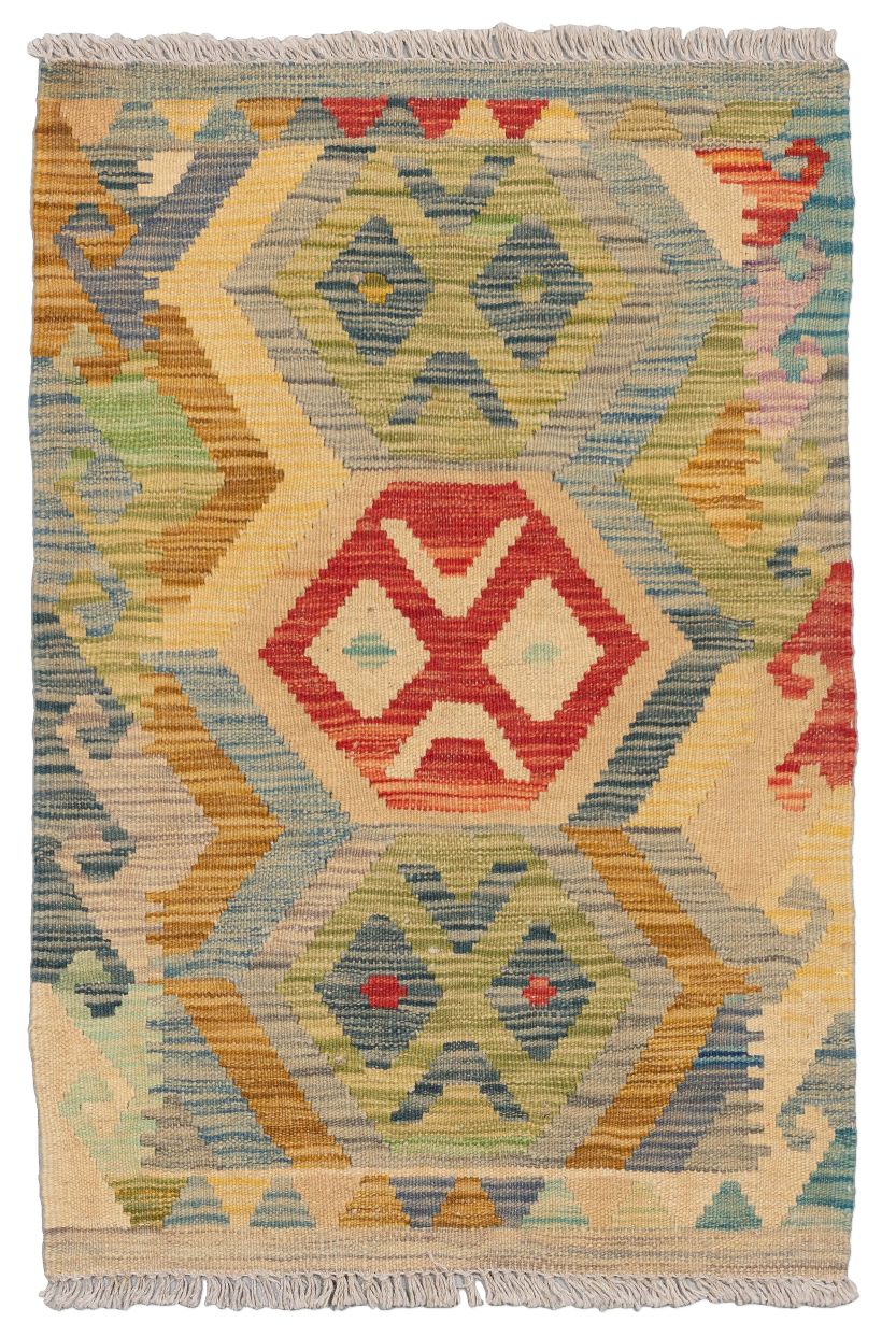 Bild eines Ghazghar aus Afghanistan in der Göße 91 x 61 cm