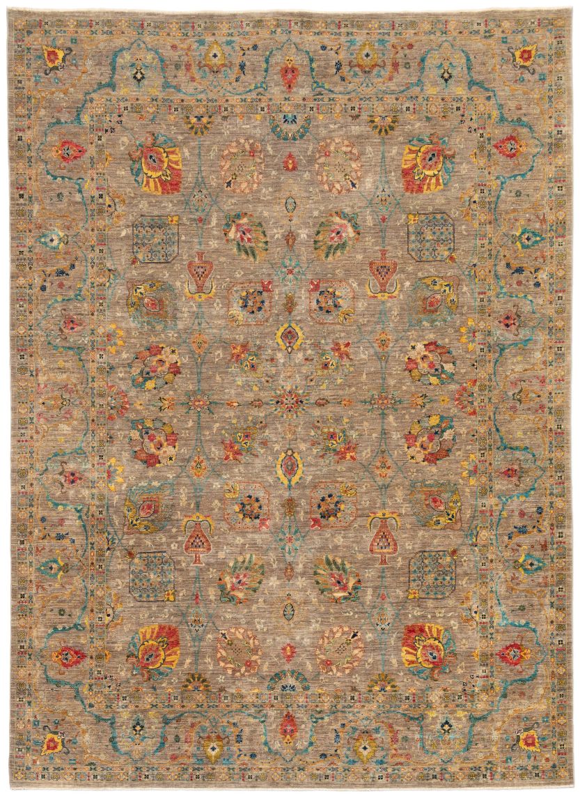 Bild eines Ferahan-Novum aus Afghanistan in der Göße 371 x 271 cm