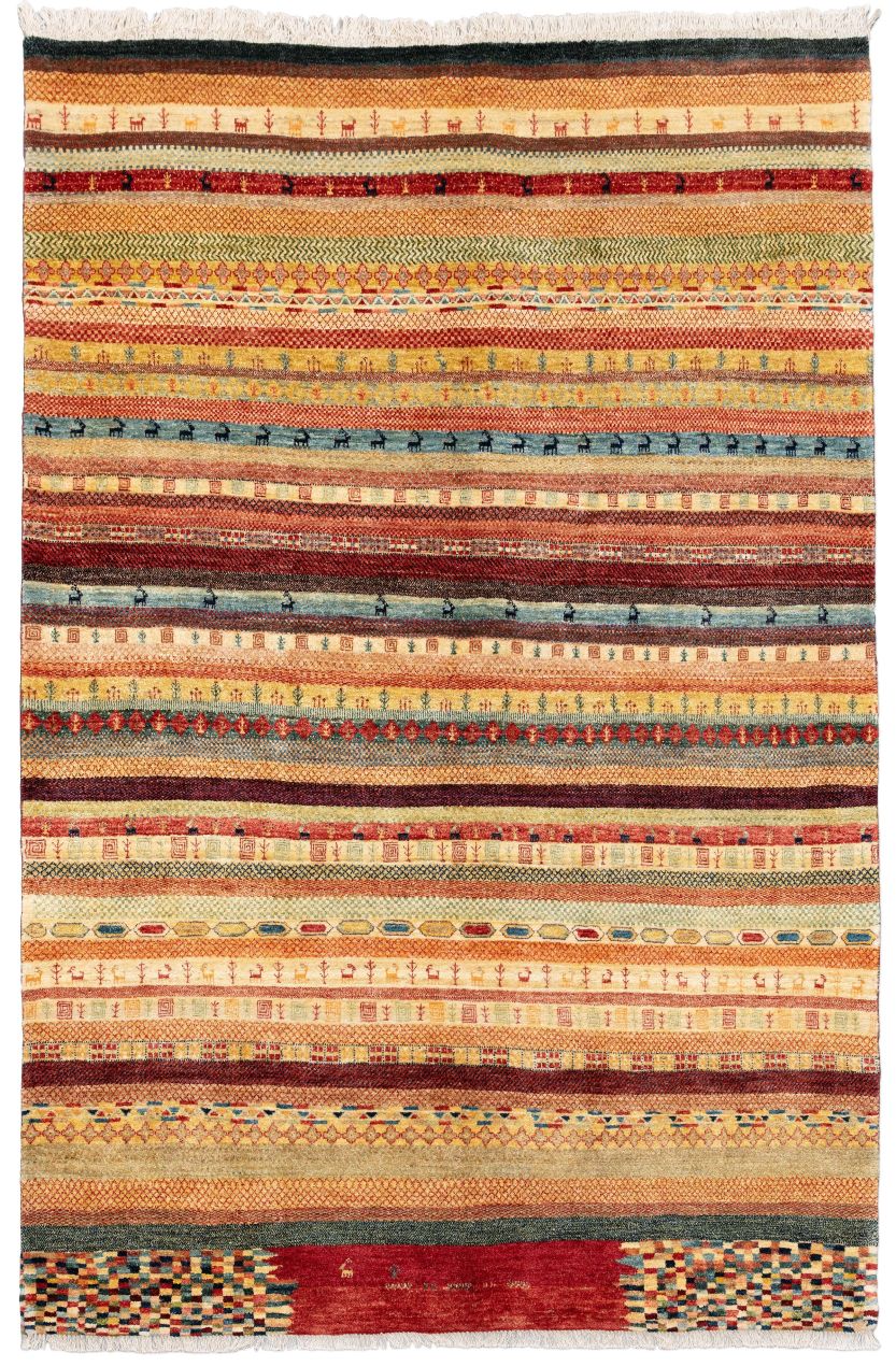 Bild eines Bidjar-Novum aus Persien in der Göße 221 x 147 cm
