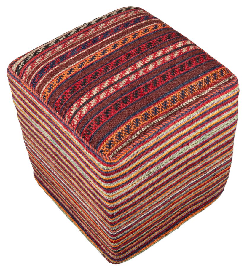 Bild eines Schahsawan-Sitzwürfel aus Persien in der Göße 41 x 40 cm