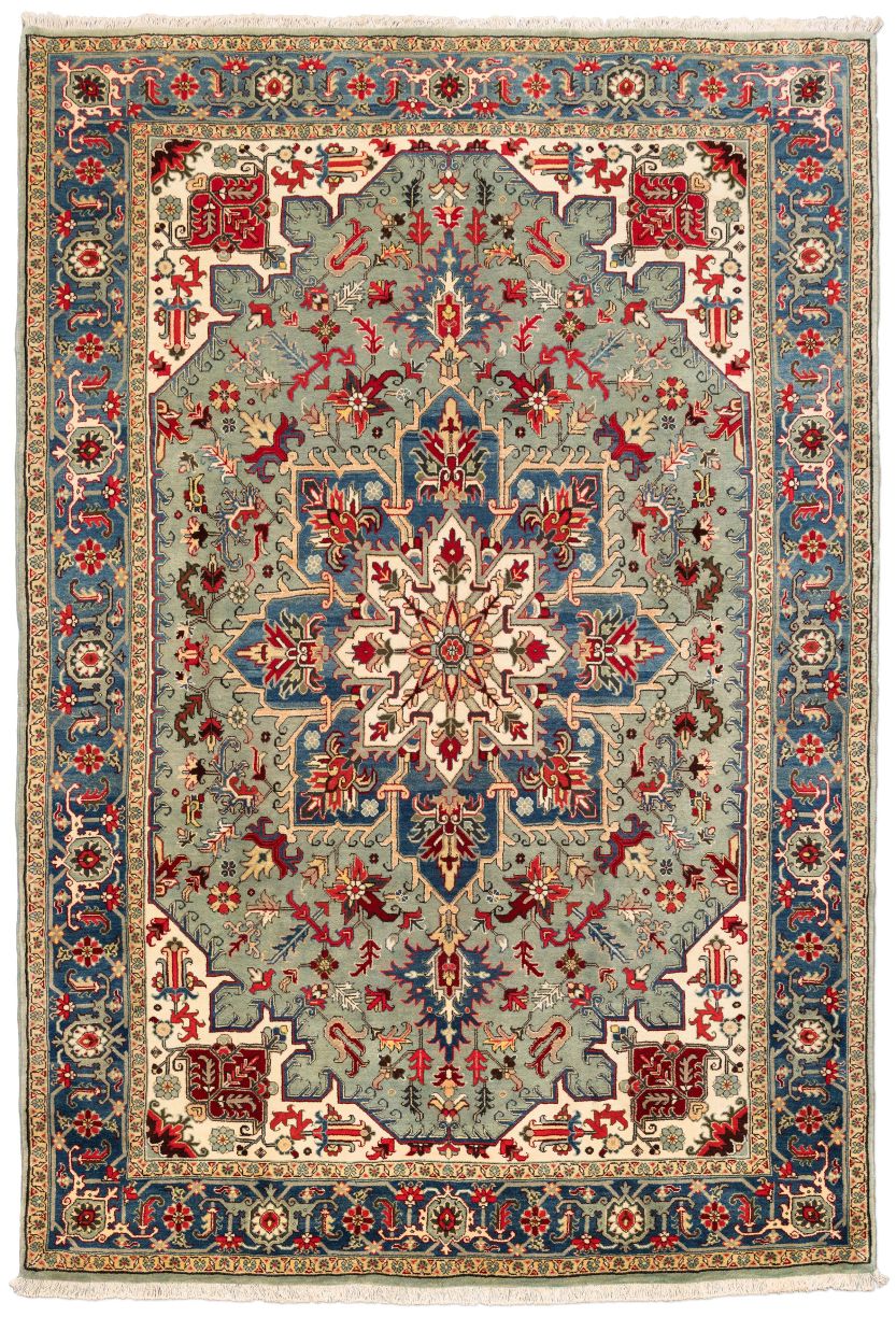 Bild eines Bakhshayesh aus Persien in der Göße 378 x 255 cm
