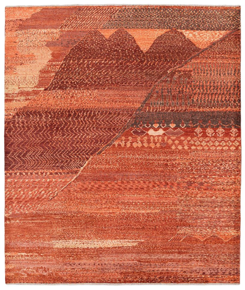 Bild eines Gomal aus Afghanistan in der Göße 295 x 250 cm