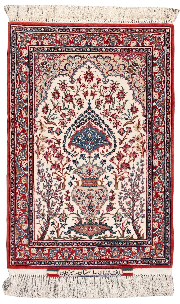 Bild eines Essfahan aus Persien in der Göße 96 x 63 cm