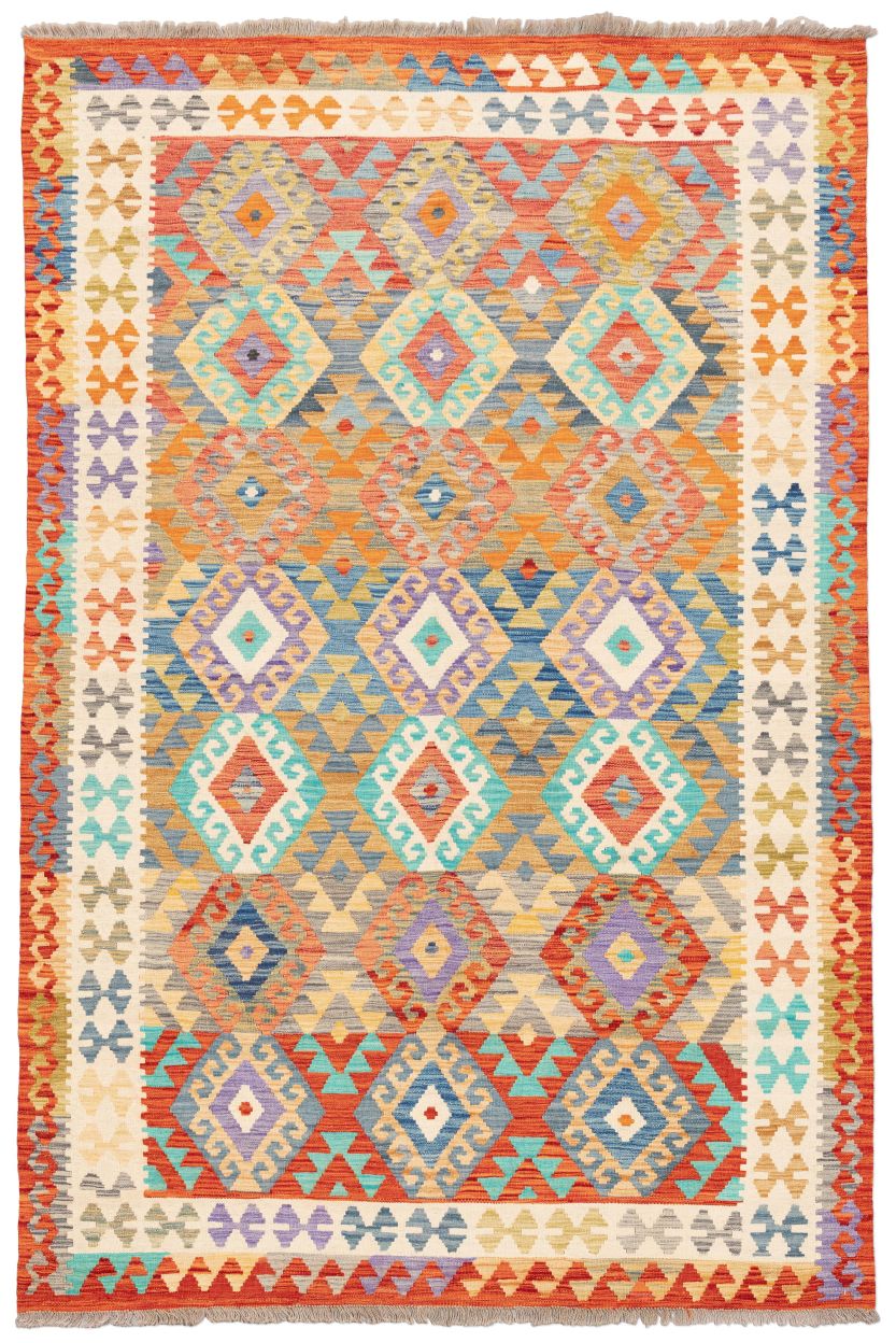 Bild eines Ghazghar aus Afghanistan in der Göße 294 x 197 cm