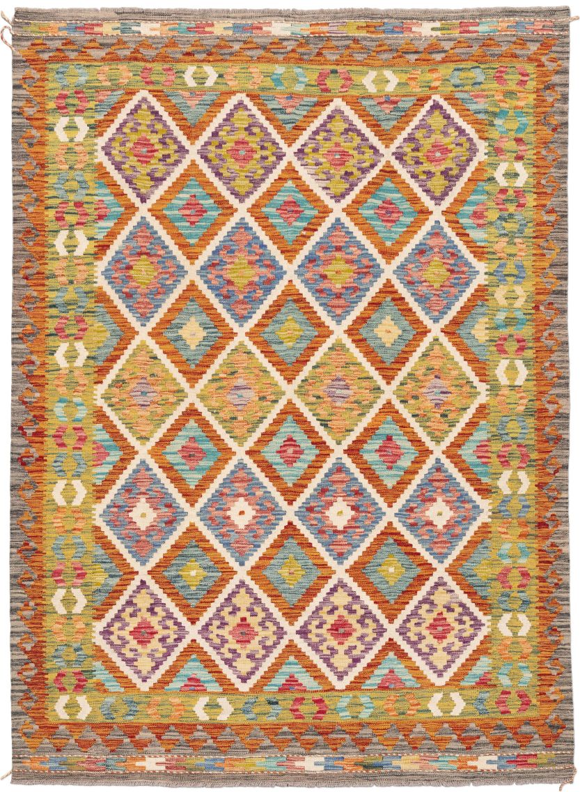 Bild eines Ghazghar aus Afghanistan in der Göße 248 x 181 cm