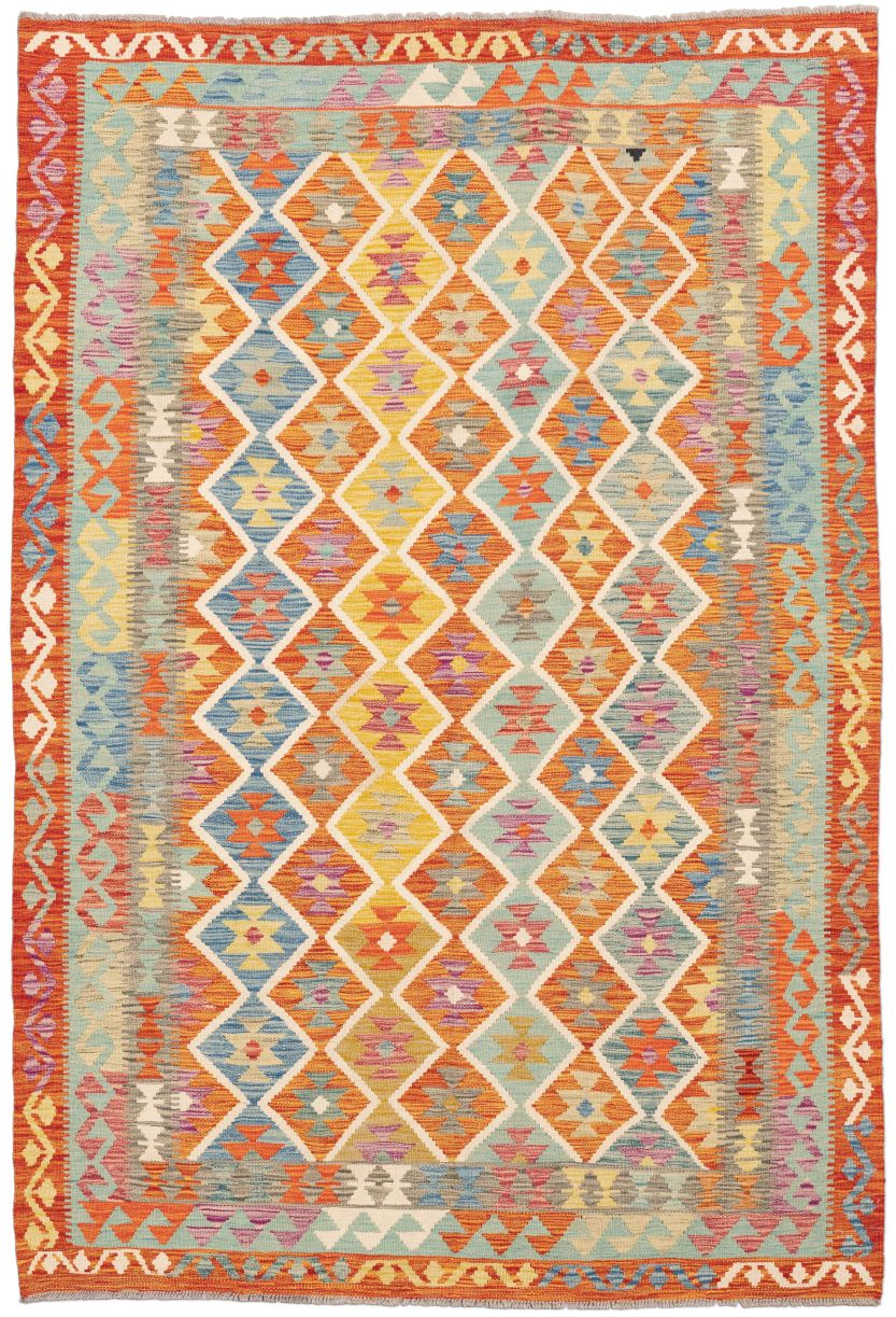 Bild eines Ghazghar aus Afghanistan in der Göße 242 x 164 cm