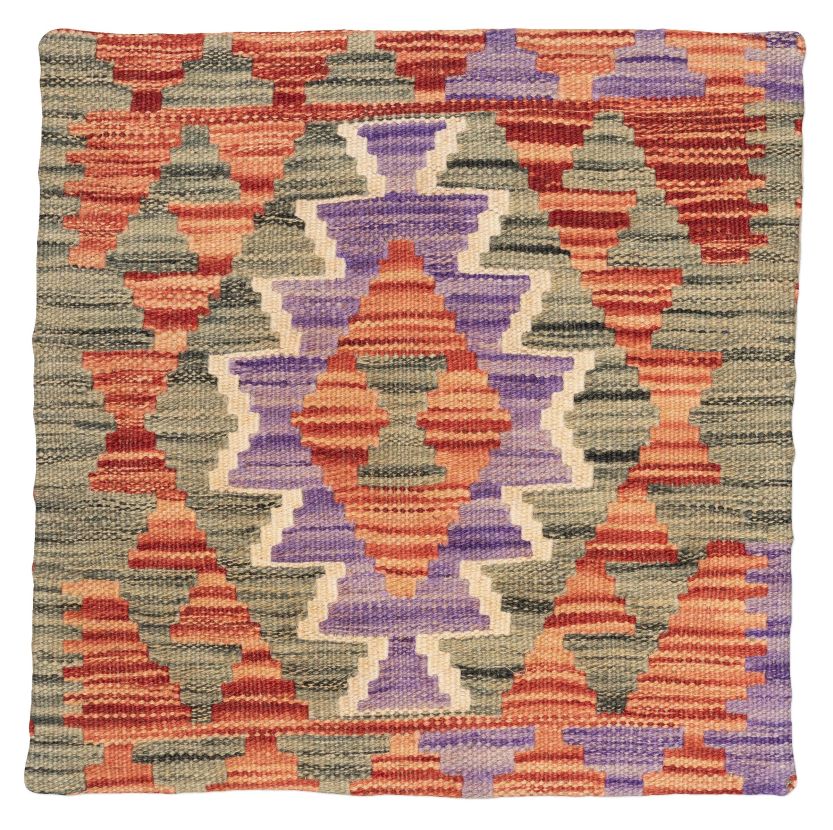 Bild eines Ghazghar-Kissen aus Afghanistan in der Göße 45 x 45 cm