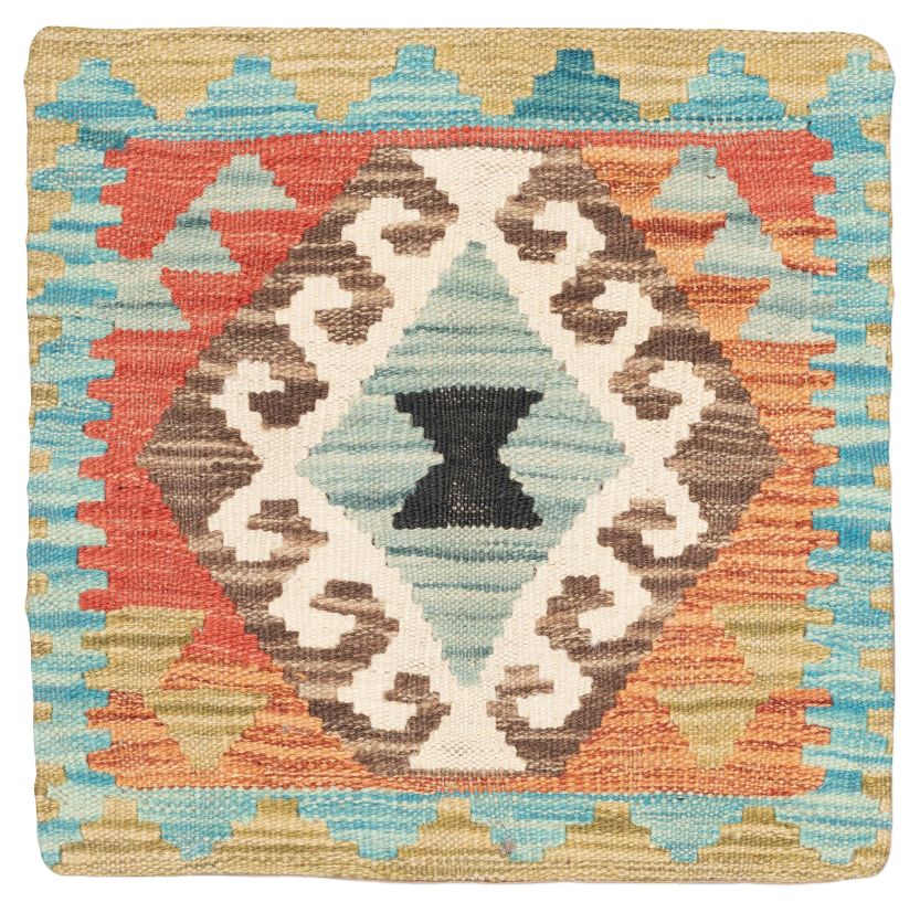 Bild eines Ghazghar-Kissen aus Afghanistan in der Göße 45 x 45 cm