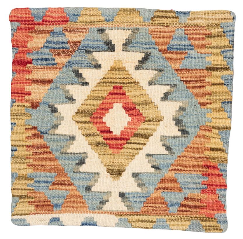 Bild eines Ghazghar-Kissen aus Afghanistan in der Göße 45 x 45 cm