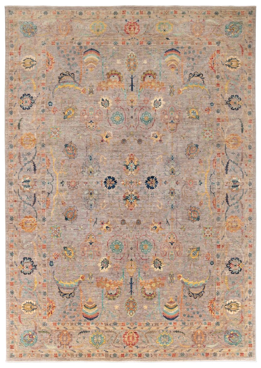 Bild eines Ferahan-Novum aus Afghanistan in der Göße 428 x 302 cm