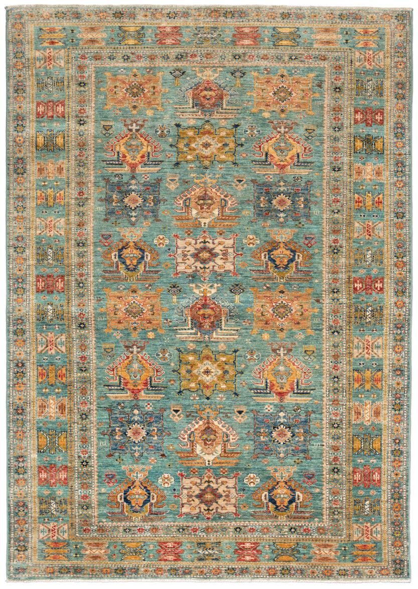 Bild eines Kazak aus Afghanistan in der Göße 237 x 167 cm