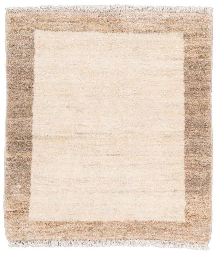 Bild eines Gabbeh aus Persien in der Göße 94 x 86 cm