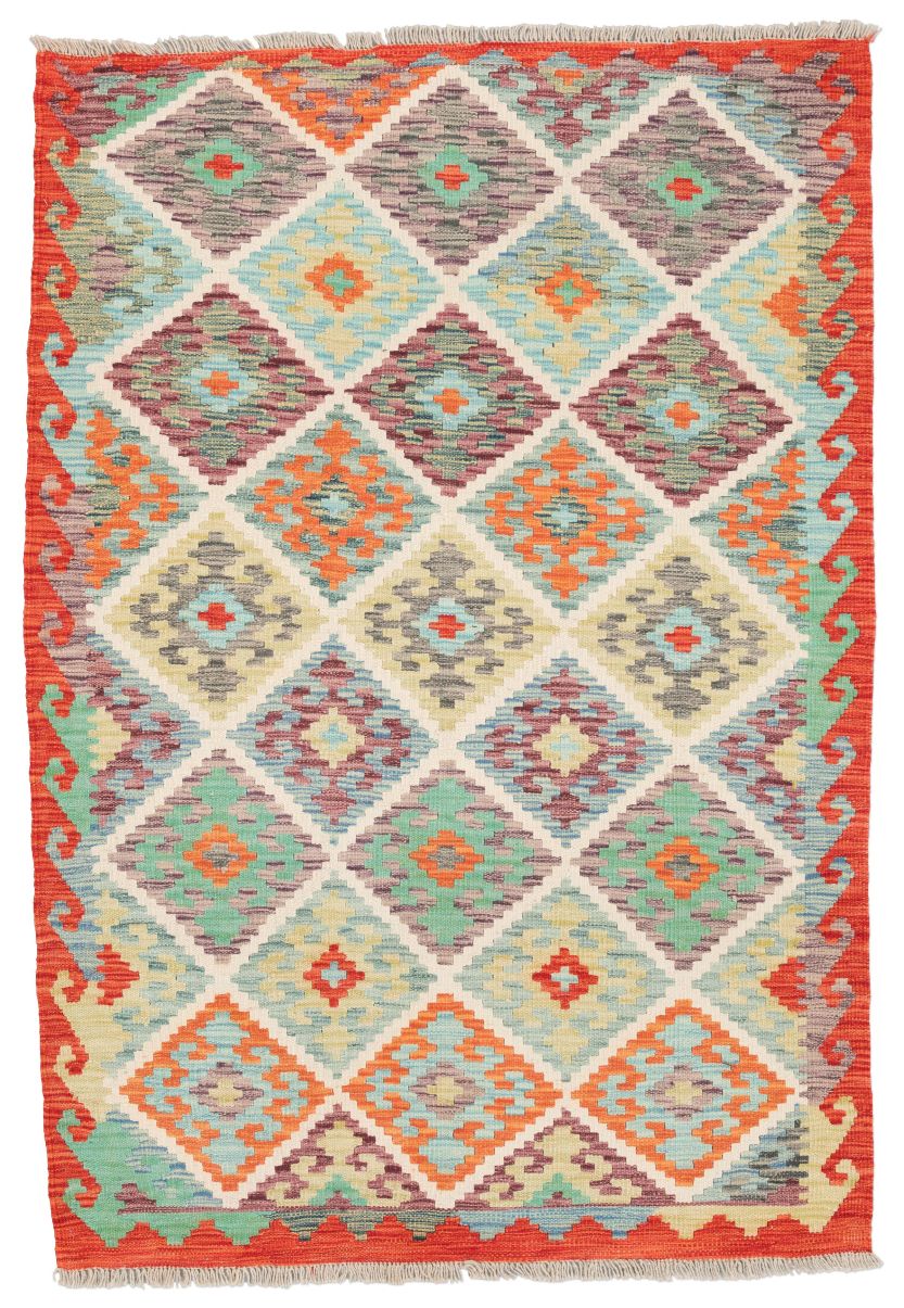 Bild eines Ghazghar aus Afghanistan in der Göße 182 x 127 cm