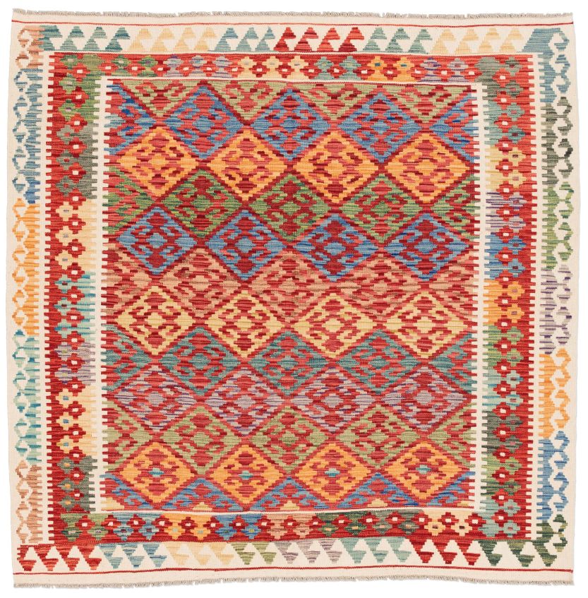 Bild eines Ghazghar aus Afghanistan in der Göße 204 x 203 cm