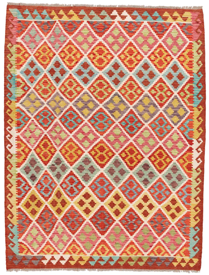 Bild eines Ghazghar aus Afghanistan in der Göße 247 x 190 cm