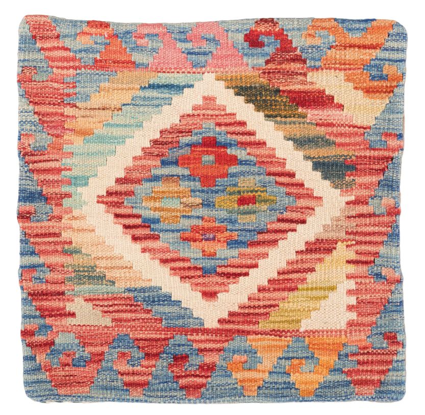 Bild eines Ghazghar-Kissen aus Afghanistan in der Göße 44 x 43 cm