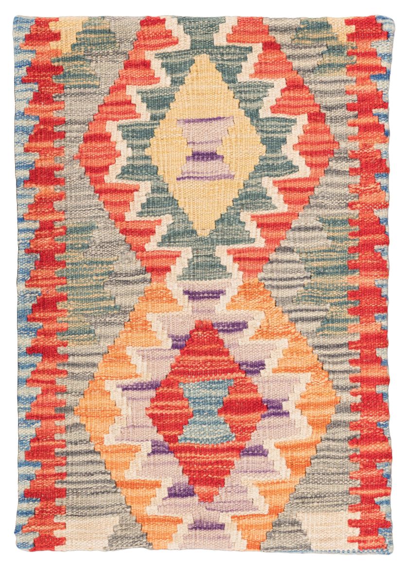 Bild eines Ghazghar-Kissen aus Afghanistan in der Göße 57 x 40 cm