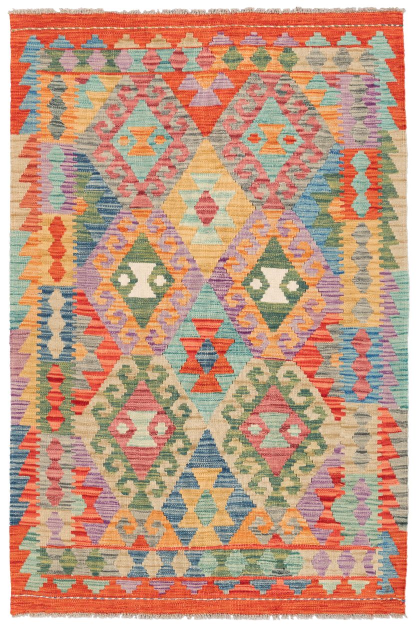 Bild eines Ghazghar aus Afghanistan in der Göße 154 x 103 cm