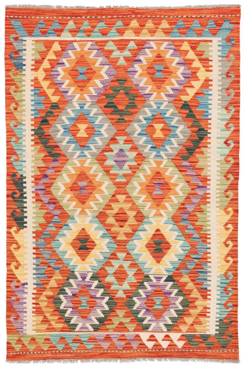 Bild eines Ghazghar aus Afghanistan in der Göße 150 x 99 cm