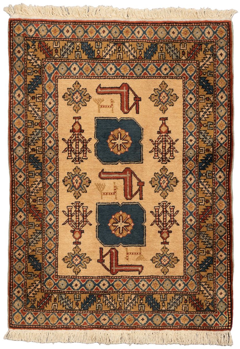 Bild eines Kazak aus Kaukasus in der Göße 113 x 81 cm