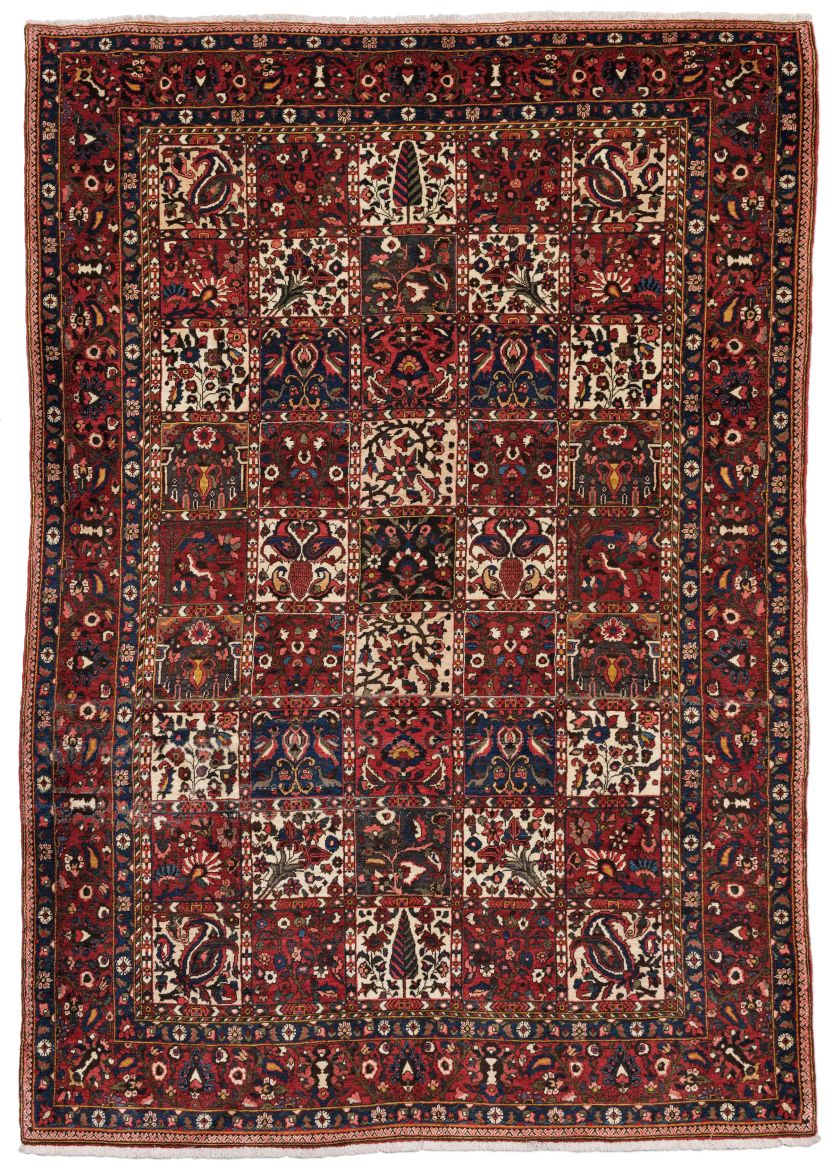 Bild eines Bachtiar aus Persien in der Göße 294 x 210 cm