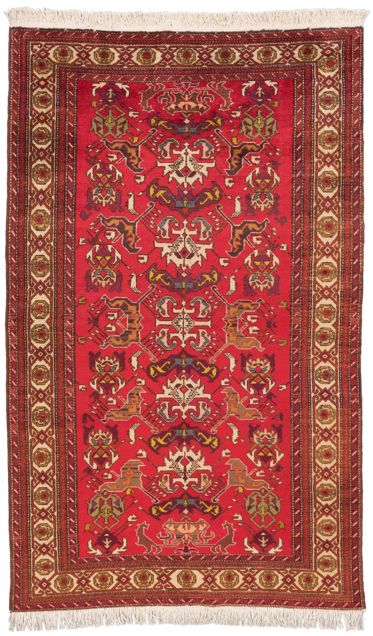 Bild eines Dagestan aus Kaukasus in der Göße 198 x 124 cm